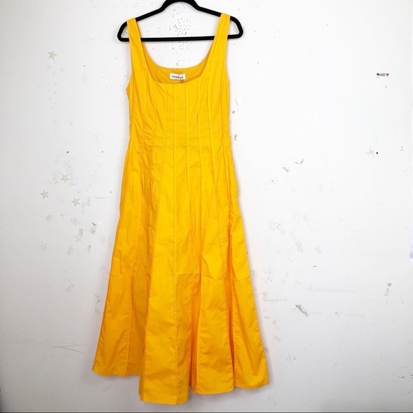 𝅺Nicholas Talullah Orange midi chanterelle dress - Picture 11 of 13